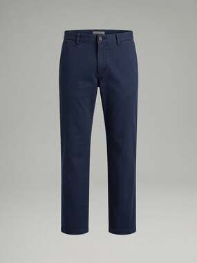 Free Assembly Straight Fit Navy Blue Chino Pants 12